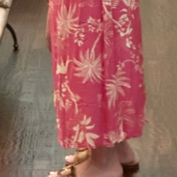 Olivaceous Faux Wrap‎ Summer Skirt-Size Leg - Picture 3 of 7